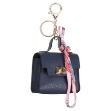 Mini Zaino Portachiavi, Carino Portamonete Portachiavi, Blu Brillante