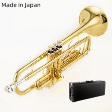 Free ship 4335 Bb Trumpet B Flat Brass Professional Trumpet with Leather Case