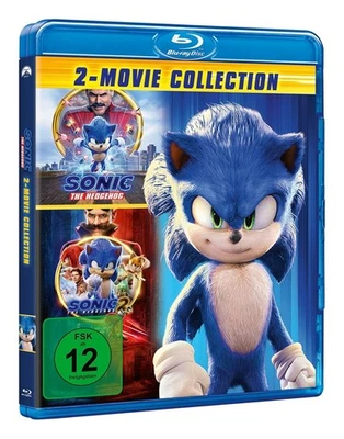 Sonic the Hedgehog - Teil: 1  & 2 (2019 + 2022)[Blu-ray/Neu/OVP] James Marsden, - Bild 1 von 4