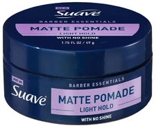Suave Hair Pomade for Men Barber Essentials Styling, Light Hold and No... 