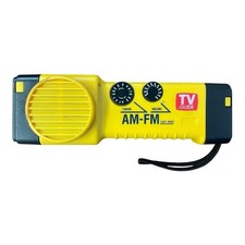 SunTone Emergency 4 in 1 AM/FM Radio Flashlight  Siren