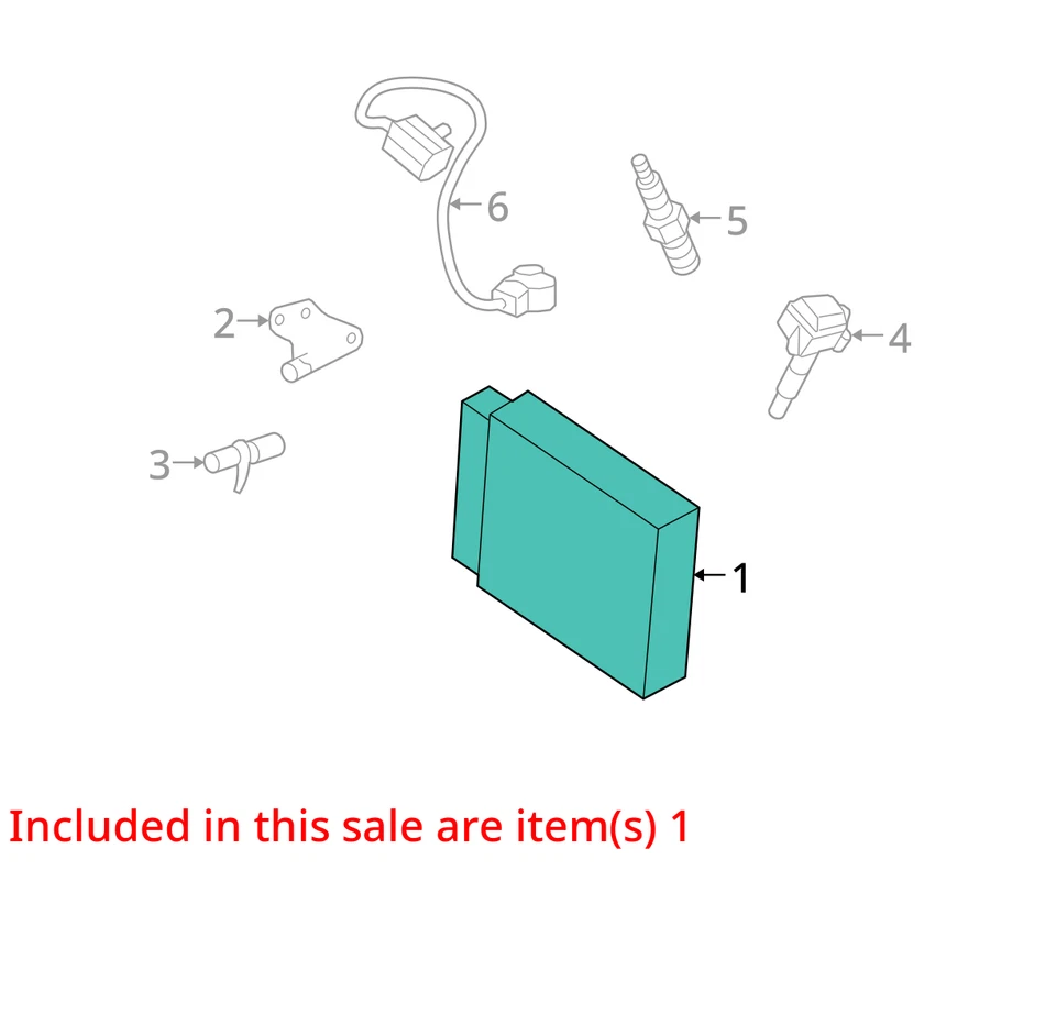 Módulo de control electrónico ECM del motor gasolina compatible con 04 CROWN VICTORIA 30499000 Foto 4 de 4