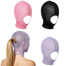 Unisex Full Face Open Mouth Mask Fashionable Head Cover Masquerade Headgear