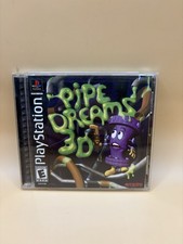 Pipe Dreams 3D (Sony PlayStation 1, 2001) CIB w/ Manual - Tested!