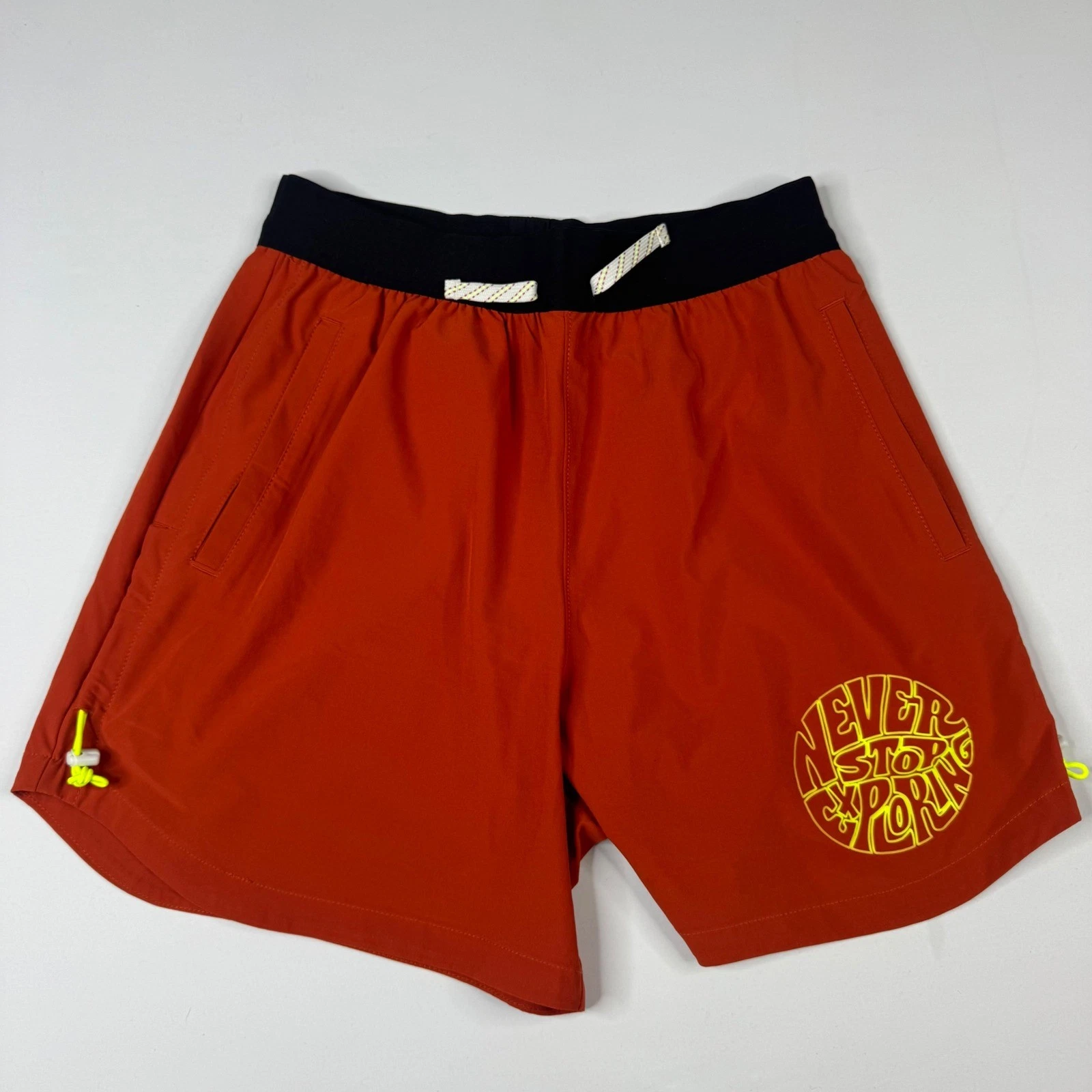 The North Face Trailwear Shorts Womens Small Orange Graphic Running Hiking
Opens in a new window or