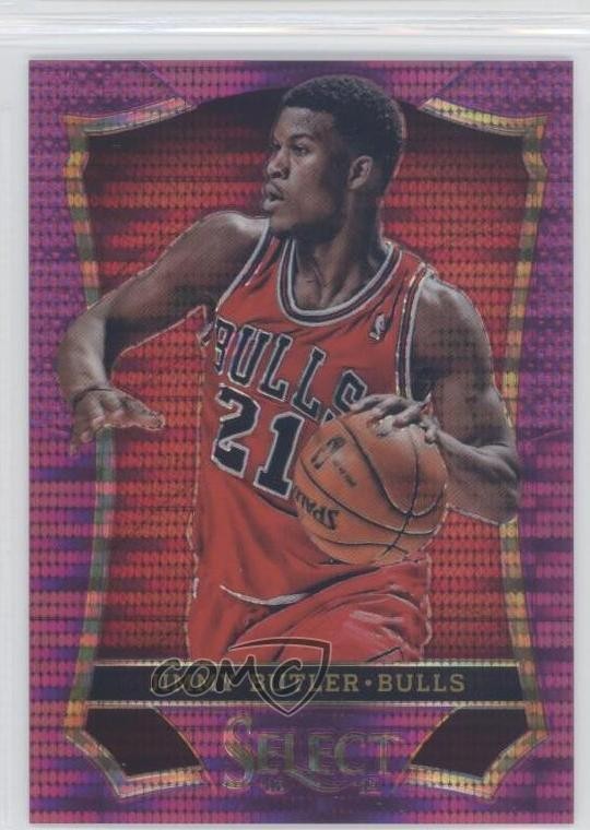 2013-14 Panini Select Purple Prizm 83/99 Jimmy Butler #21 0b9