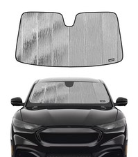 Windshield Sun Shade for Ford Mustang Mach-E 2021-2025, Custom Fit ... Fast Ship