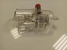 DUNIWAY STOCKROOM GLASS ION GAUGE TUBE  I-075-K. IRIDIUM 3/4 INCH KOVAR.