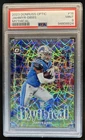 2023 Panini Donruss Optic Jahmyr Gibbs Mythical RC Rookie #18 Lions PSA 9