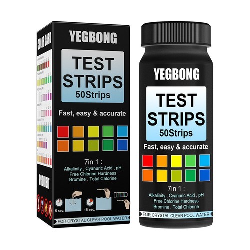 NO2 Teststreifen NO3 Tropen Wasser 100Pcs Aquarium Brom Chlor Brandneu - Bild 7 von 8