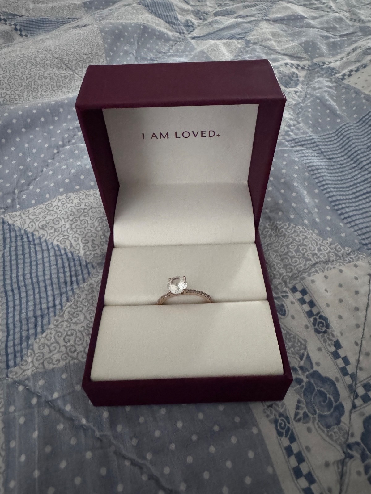 Engagement Ring - Lab Created Diamond - image 1