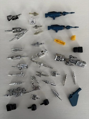 Original Authentic Vintage G1 Transformers Weapon Parts & Accessories Lot of 35+