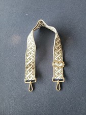 Fashion Shoulder Strap Adjustable Replacement Green/ white/ tan 2in