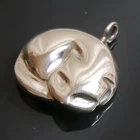 Auth Tiffany & Co. Vintage Sleeping Cat Charm Necklace Top Sterling Silver #8355