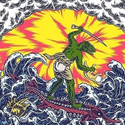 King Gizzard & The Lizard Wizard - Teenage Gizzard (Pink & Yellow Splatter