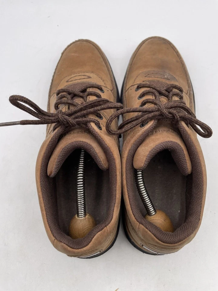 Zapatos Rockport World Tour 501-83 para hombre talla 8,5 cuero marrón con cordones parte superior baja Foto 4 de 4