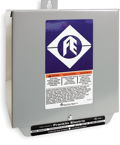 Franklin Electric 2823028110 Standard Submersible Motor Control Box 3.0 HP 230V - Afbeelding 1 van 5