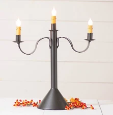 Scratch & Dent Irvin's Country Tinware 3 Light Accent Light in Smokey Black