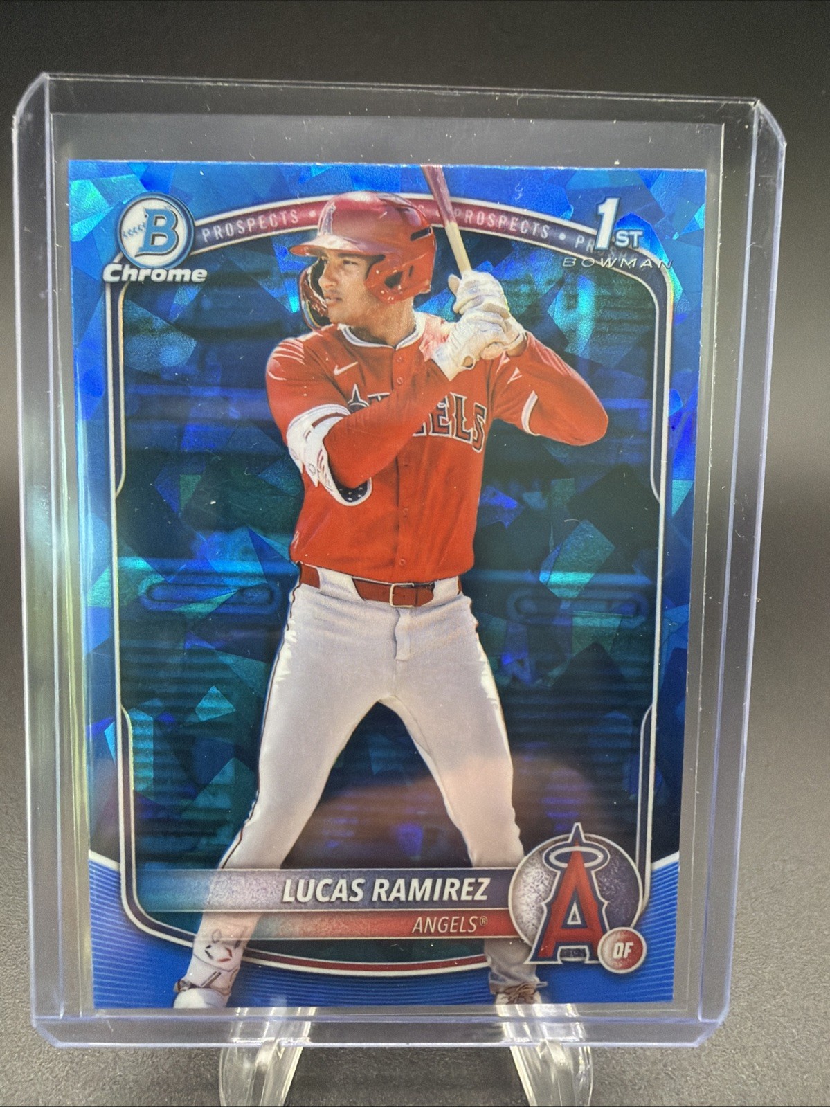 2025 Bowman Sapphire Edition Lucas Ramirez #BCP-135 RC - LA Angels