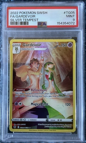 Gardevoir TG05 PSA 9 Pokemon Trading Card Game Silver Tempest Full Art Graded