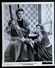 Gregory Peck Susan Hayward David and Bathsheba 1951 Harp Scene Movie Still