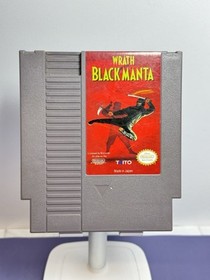 NES Game Lot - Gauntlet, NARC, Wrath Black Manta, Mafat Conspiracy - TESTED