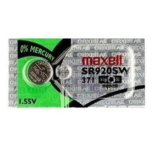 Maxell SR920SW SG6 SR69 SR920 371 Silver Oxide Watch Battery