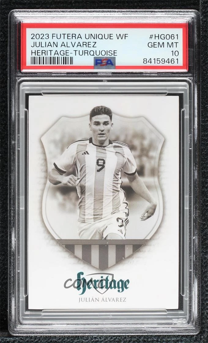 2023 Futera Unique World Football - Julian Alvarez #HG061 for sale