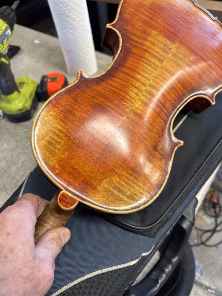 Antique Labeled Sanctus Seraphin Ann 1753 4/4 Violin Violin