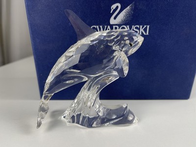 Swarovski Figur 622939 Großer Orca Wal 10 cm. Kiste - Top Zustand  
