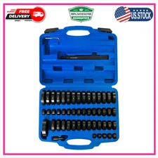 52PCS Bushing Press Kit, Heavy Duty Bushing Bearing and Seal Driver Set