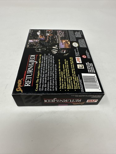 Super Nintendo SNES Super Star Wars Il Ritorno dello Jedi gioco scatola e manuale - Foto 11 di 19