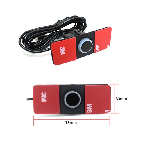 Kit de advertencia de radar de respaldo inverso con sensor de estacionamiento trasero para automóvil - Imagen 2 de 6