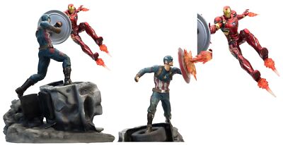 アメコミ Captain America v. Iron Man Statue アメコミ Captain America v. Iron Man Statue Captain America vs