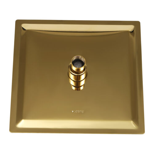 Gold Duschset Duschsystem mit Thermostat 304 Edelstahl Wand-Montage Duscharmatur - Bild 13 von 17