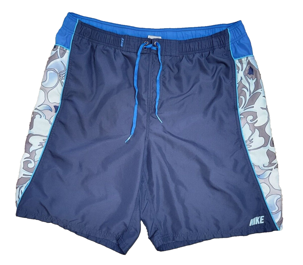 blue nike swim trunks