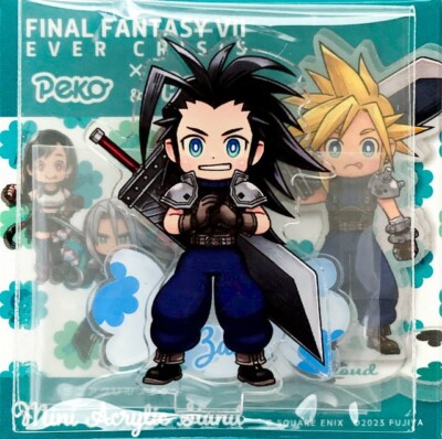 FINAL FANTASY 7 VII EVER CRISIS × Peko Poko Zack Fair Mini Acrylic Stand