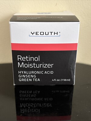 Yeoth retinol moisturizer hyaluronic acid and green tea 4 fluid ounces