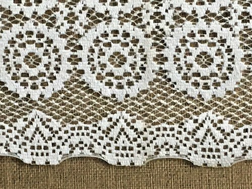 Victorian Marquise Lace Table Runner White 14" x 36" Livingroom Bedroom Den - Picture 3 of 4