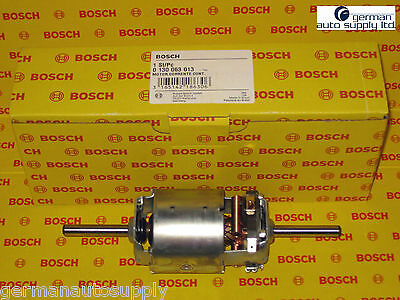 0130063013 HVAC Blower Motor BOSCH NEW OEM BMW AC Heater Fan
