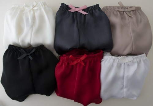 French Knickers Silky Satin Panties sexy Lingerie underwear Multiple colours + - Picture 5 of 19
