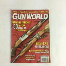 December 1999 Gun World Magazine Sturm Ruger 50 & Co. Vektor CP-1 Jungle Gun