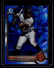 2022 Bowman Draft Sapphire Edition #BDC-129 Marco Luciano