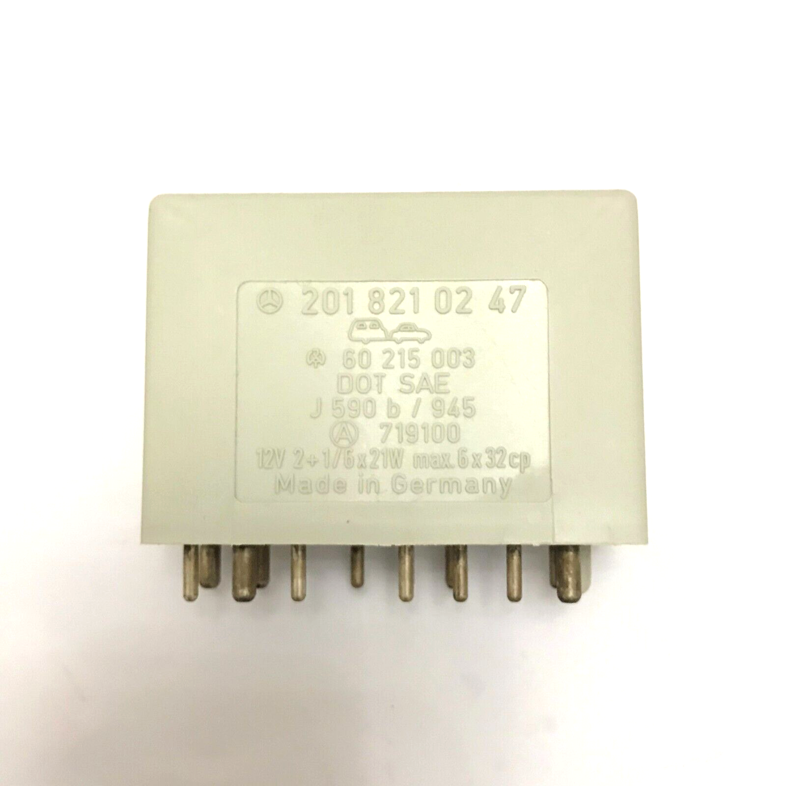 MercedesBenz W124, W201 Turn Signal Relay Flasher Wiper Relay