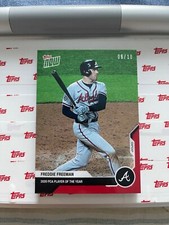 2020 TOPPS NOW RED PARALLEL PLAYERS CHOICE AWARDS CARD 06/10 FREDDIE FREEMAN