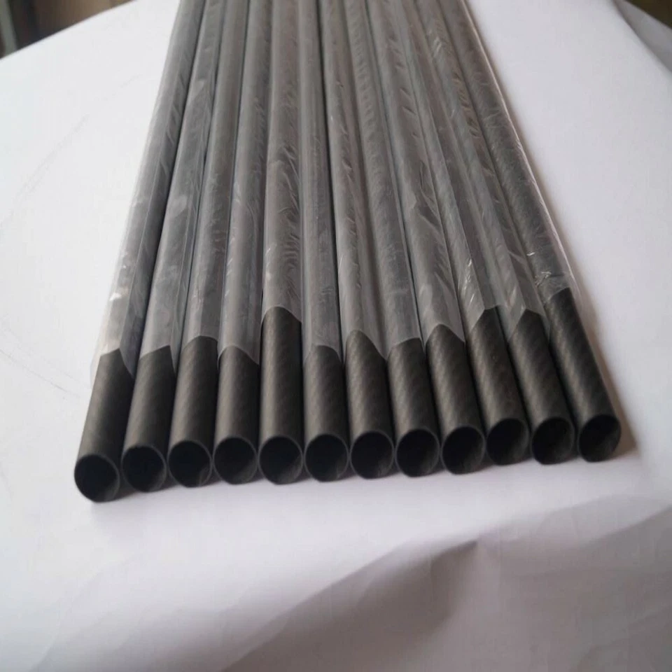 3K Carbon Fiber Tube OD 35mm x ID 32mm 33mm x 500mm Matte(Roll Wrapped) - Image 3 of 4