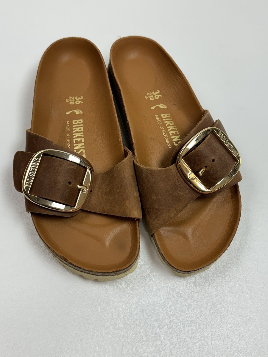 ★値下げ★BIRKENSTOCK Arizona Big Buckle 36 Birkenstock Womens ARIZONA BIG BUCKLE OILED LEATHER BL