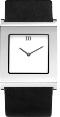 Danish Design Women's Quartz Watch White Dial Analogue Leather Strap DZ120082