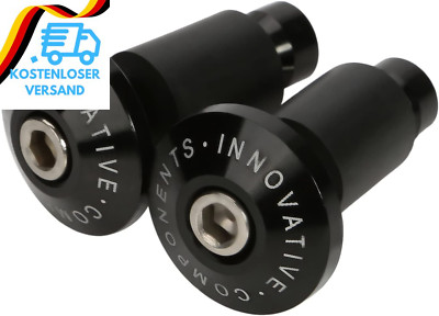 CICMOD BRAUTO 2 X Motorrad UNIVERSAL Lenkerenden 22Mm CNC Aluminum Schwarz
