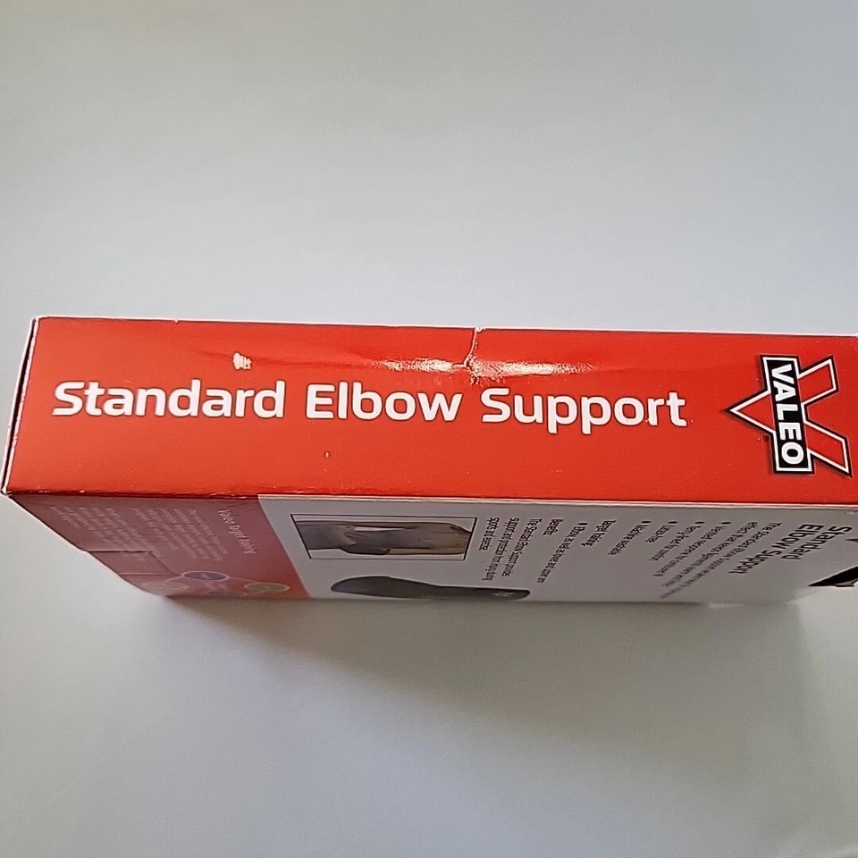 Manga de soporte de codo para entrenamiento con pesas y atletismo Valeo mediana Foto 2 de 3